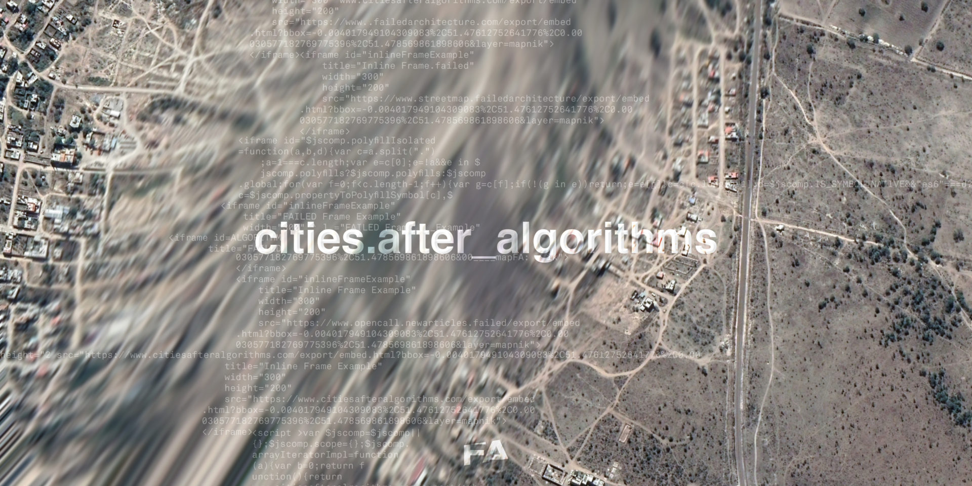 Call for articles: Cities After Algorithms